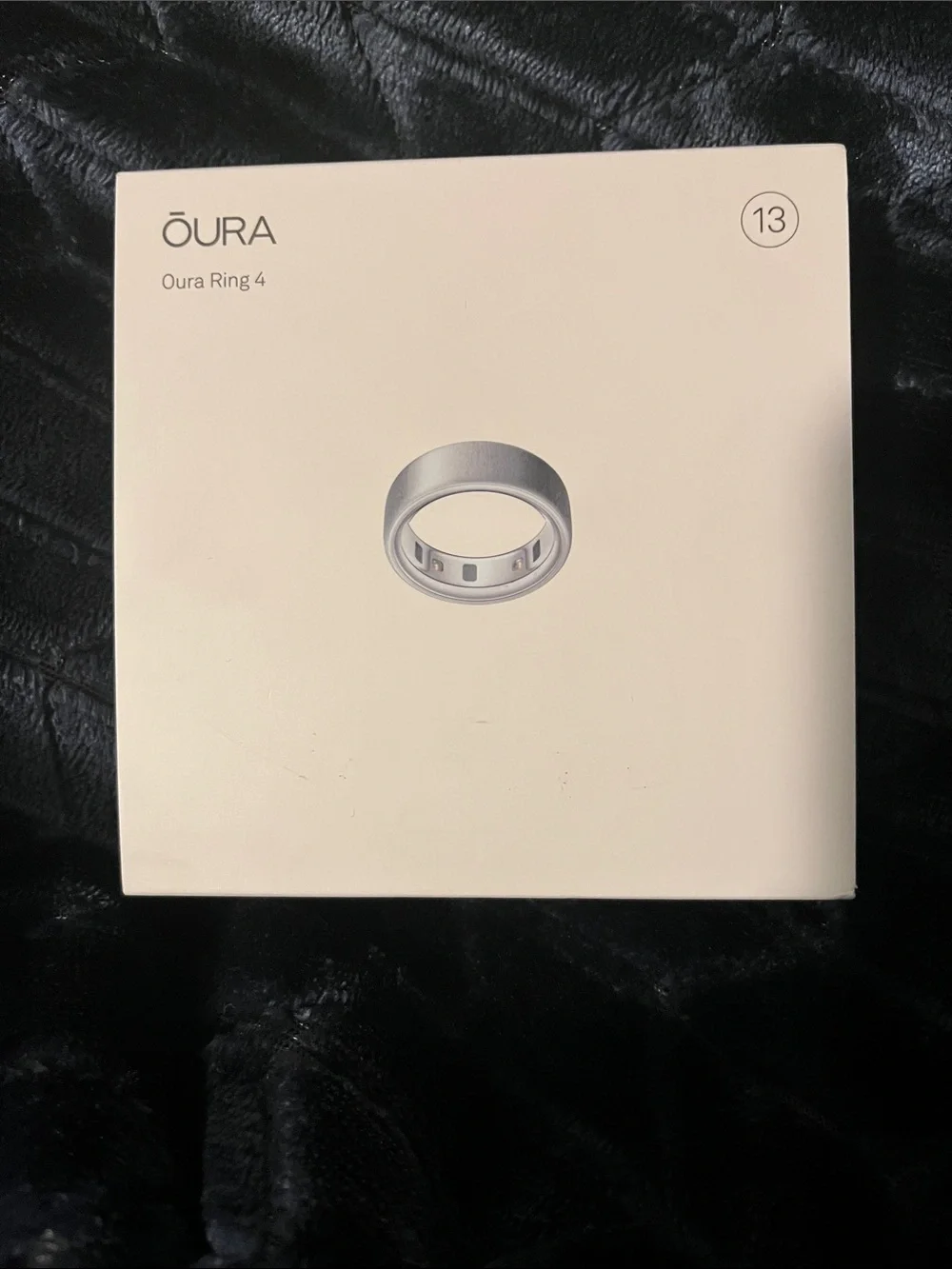 Oura Ring 4 Silver Smart Ring (Oura)